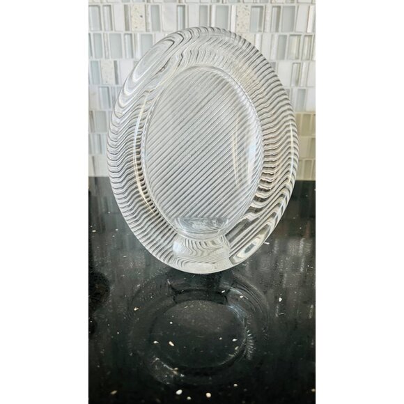 Mikasa crystal photo frame, free standing, gift giving, heavy crystal, - Picture 8 of 8